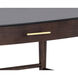 Osmond 60 X 24 inch Black / Brown / Brown Desk
